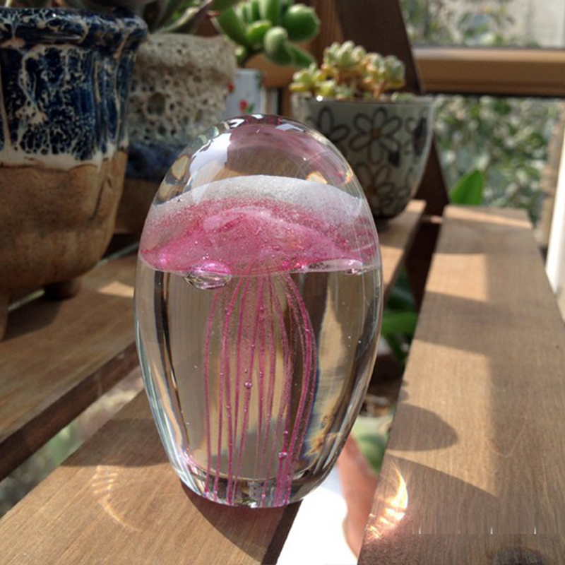Paper Weight Crystal - Miniatur 3D Quallen Kristall Figuren Modell