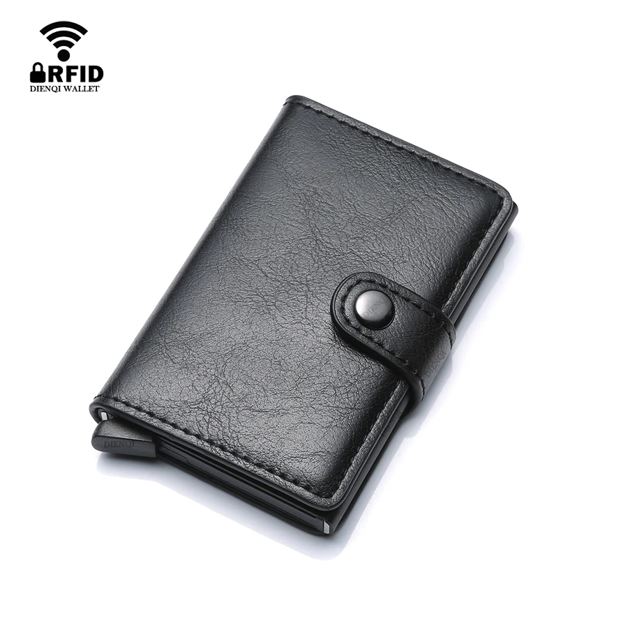 Index Card Holder - Automatische Flip Business Kreditkarteninhaber 10-Kartensteckplatz Luxus