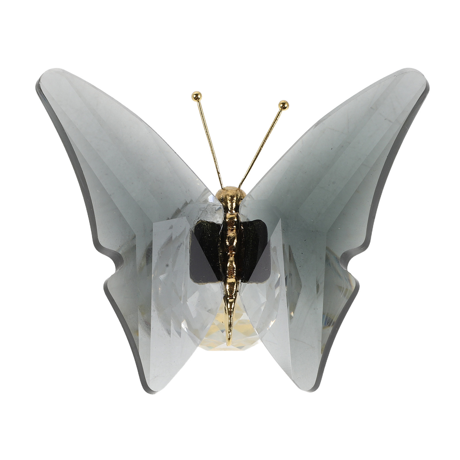 Paper Weight Crystal - Glas-Schmetterlings-Briefbeschwerer, Kristallschmetterling auf Kugelbasis für Büro-Schreibtisch-Dekoration,