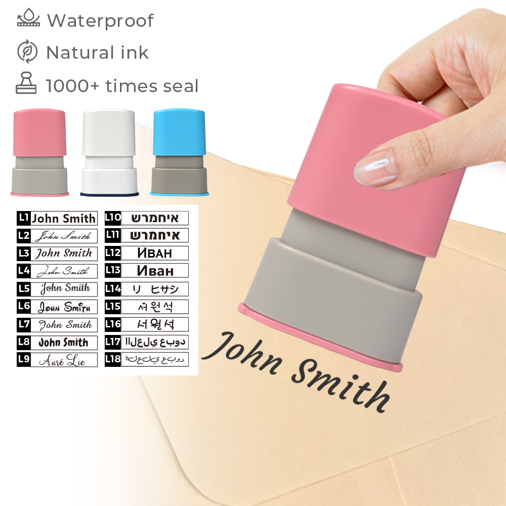 Rubber Date Stamp - 1 Stück personalisierter Stempel für Studentenkleidung,