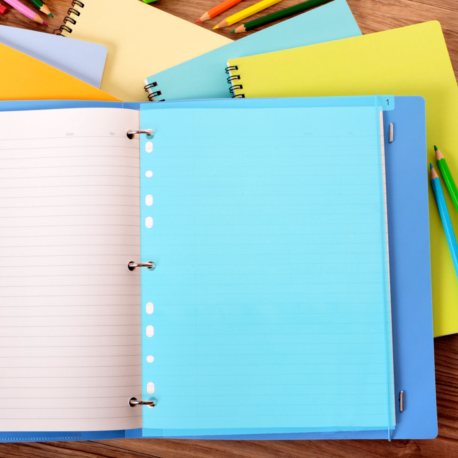 5 Stück Registerblätter, bunte – Tab Divider A4 Bewertung und Preis