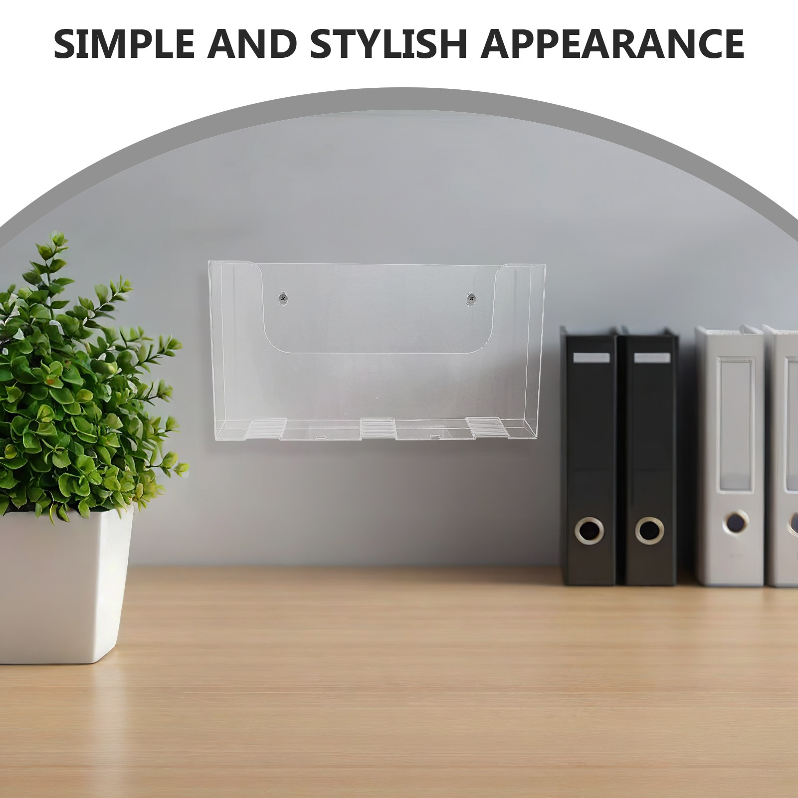 2 Stück Acryl Wandmontierter A – Magazine Holder Rack Bewertung und Preis