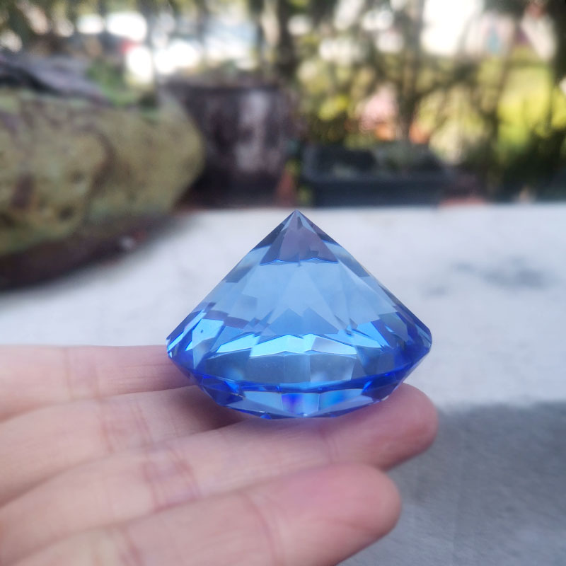 1pc Kristall Diamant Briefbesc – Paper Weight Crystal Bewertung und Preis