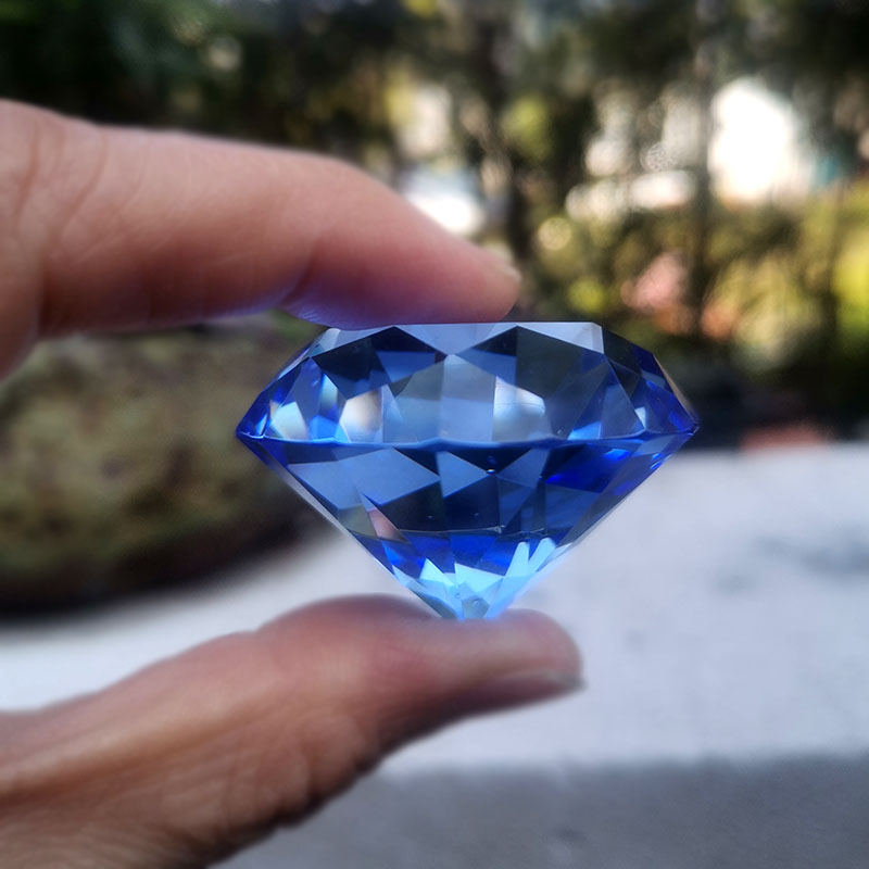 1pc Kristall Diamant Briefbesc – Paper Weight Crystal Bewertung und Preis