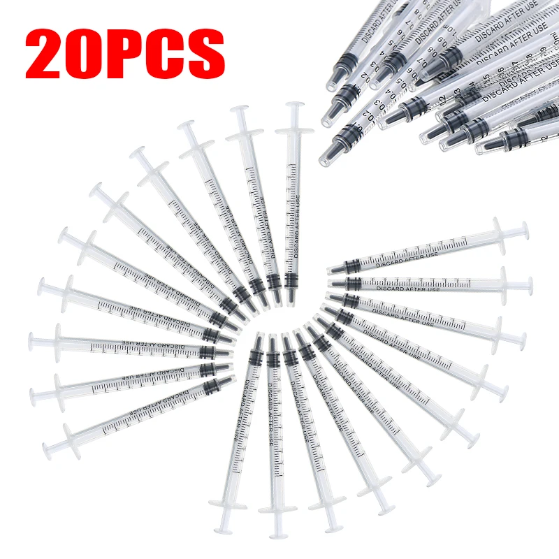 20 Stück Labor-Einwegspritzen  – Gel Refill Pack Bewertung und Preis