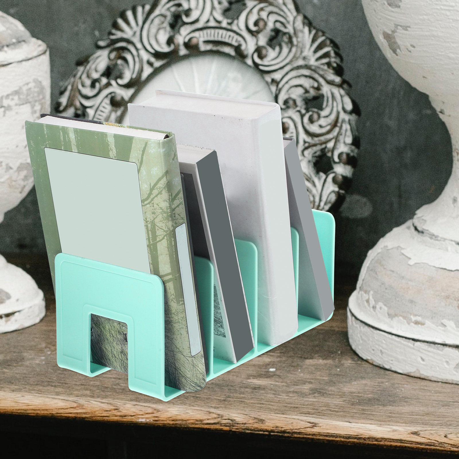 Desktop-Dokumentenablage Moder – Magazine Holder Rack Bewertung und Preis