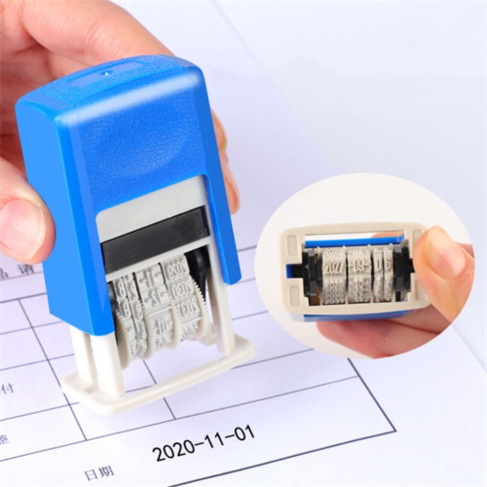 DIY Griff Konto Datum Stempel  – Rubber Date Stamp Bewertung und Preis