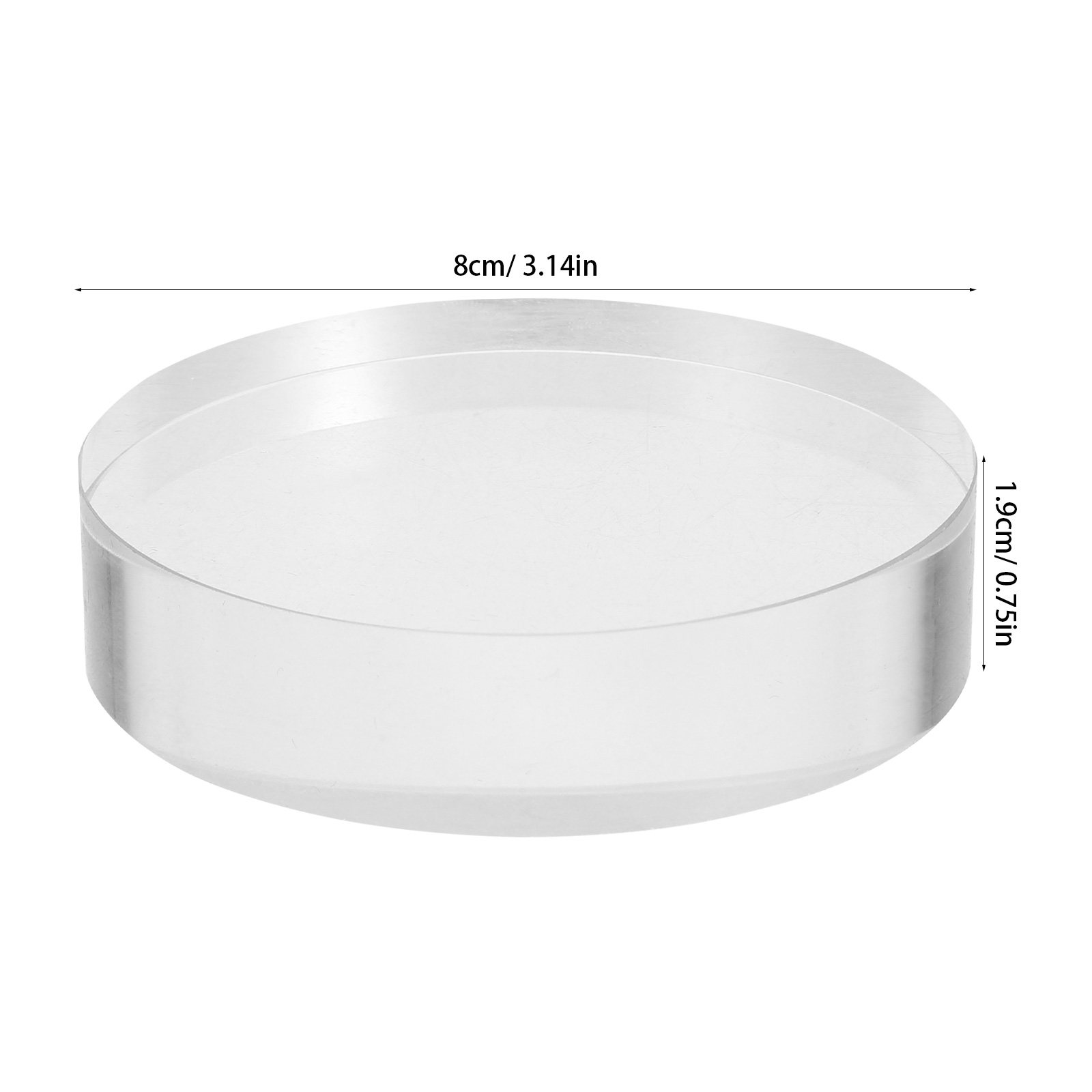 Klarer Kristall Runder Briefbe – Paper Weight Crystal Bewertung und Preis