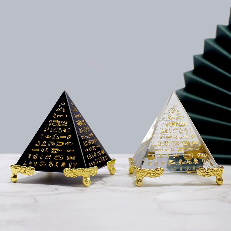 Ägypten Kristall Obsidian Pyra – Paper Weight Crystal Bewertung und Preis
