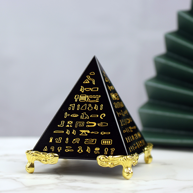 Ägypten Kristall Obsidian Pyra – Paper Weight Crystal Bewertung und Preis