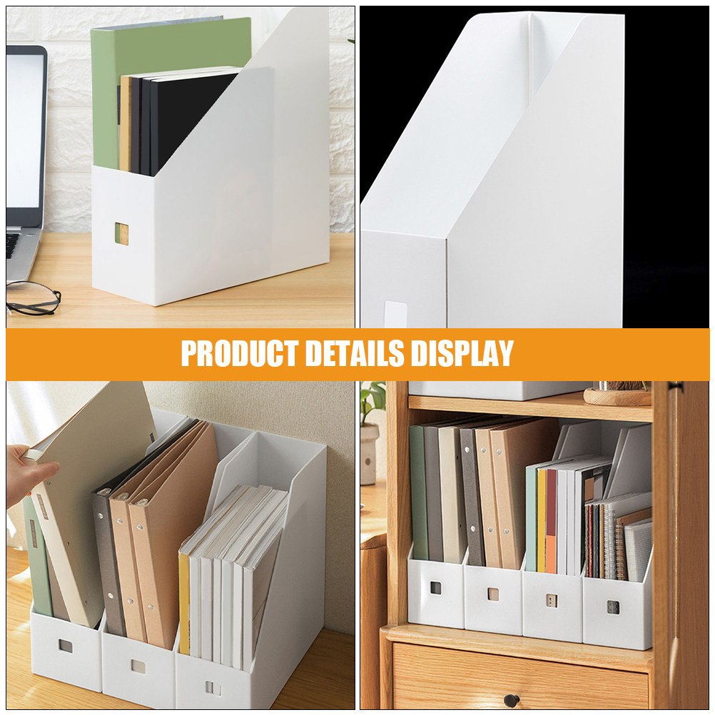 4 Stück Kunststoff-Aktenorgani – Magazine Holder Rack Bewertung und Preis