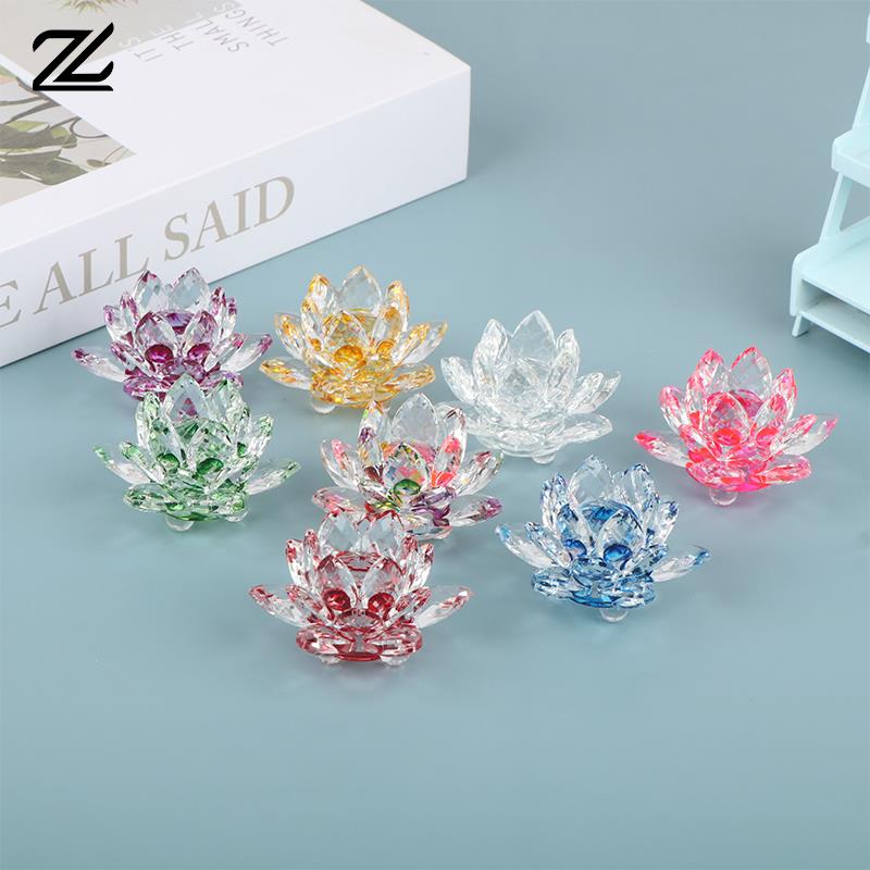 60mm Quarz Kristall Lotus Blum – Paper Weight Crystal Bewertung und Preis
