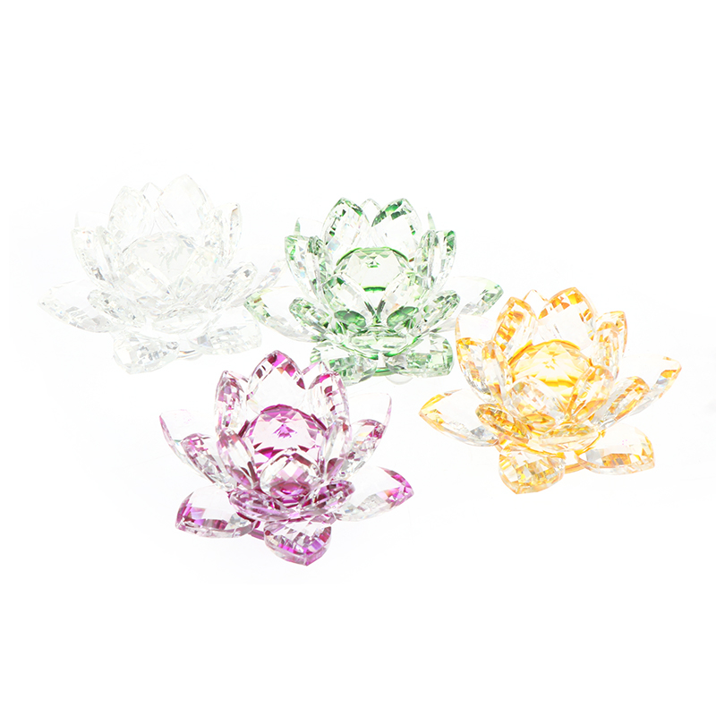 60mm Quarz Kristall Lotus Blum – Paper Weight Crystal Bewertung und Preis