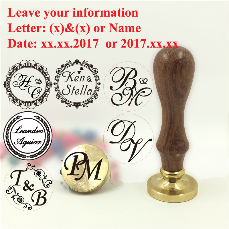 Maßgefertigter Messing-Wachssi – Wax Seal Stamp Set Bewertung und Preis