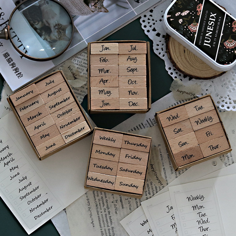 Arabische Zahlen Tag Monatskal – Rubber Date Stamp Bewertung und Preis